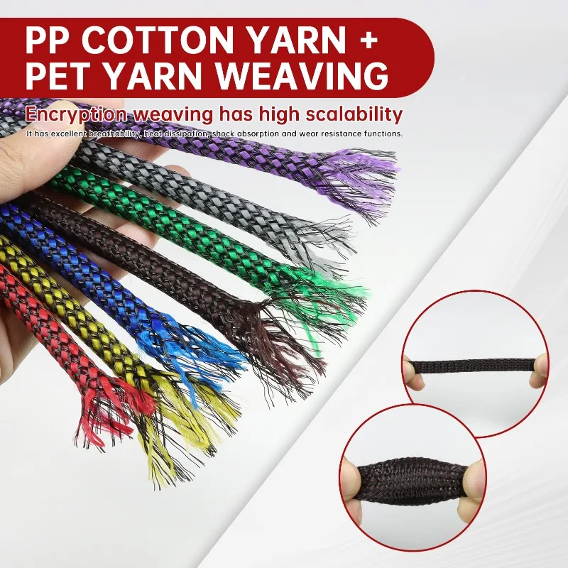 Expandable Braided Cable Sleeve – Premium Insulation and Protection