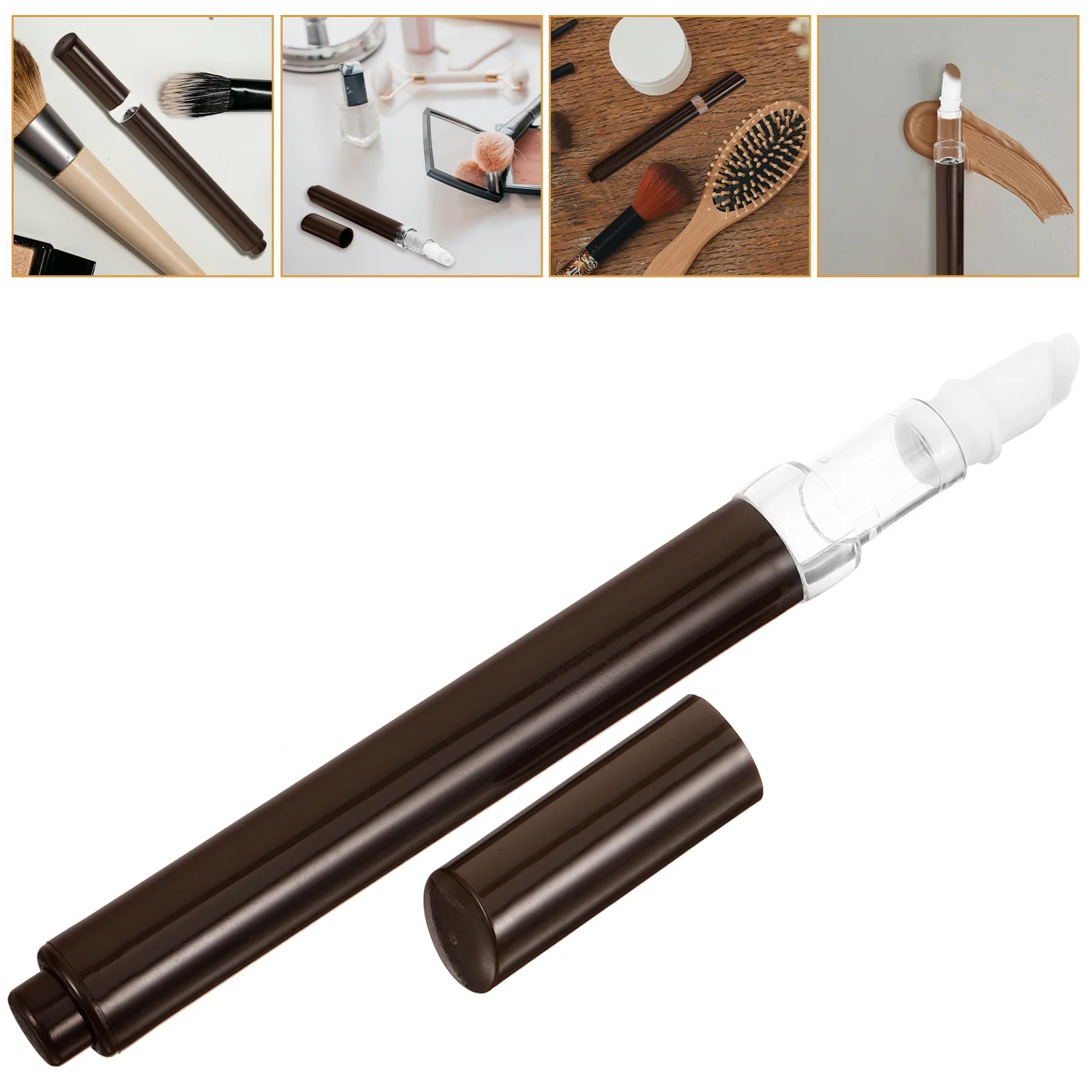 

Lip Gloss Pen Cuticle Oil Refillable Empty Nail Polish Bottles Containers for Nails Supplies Fingernail with