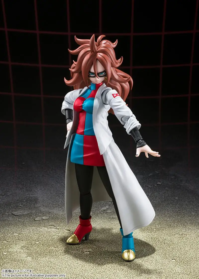 Dragon Ball Z Bandai Action Figure Android 21 Zarbon Piccolo Vegeta Gohan Shfiguarts Zarbon Figurines Model Collection Dolls Toy