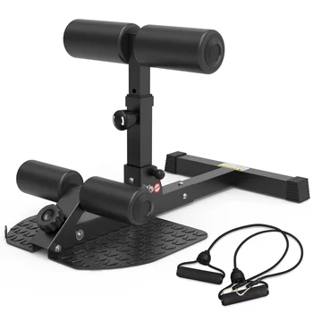 leikefitness Deep Sissy Squat Bench Core Workout Multifunctional Leg Exercise Machine for Home Gym 1