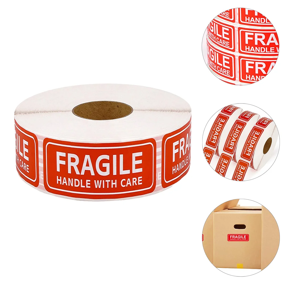 

Fragile Stickers Handle with Care Warning Packing/Shipping Adhesive Labels Stickers for for Mailing Cartons Box Envelops