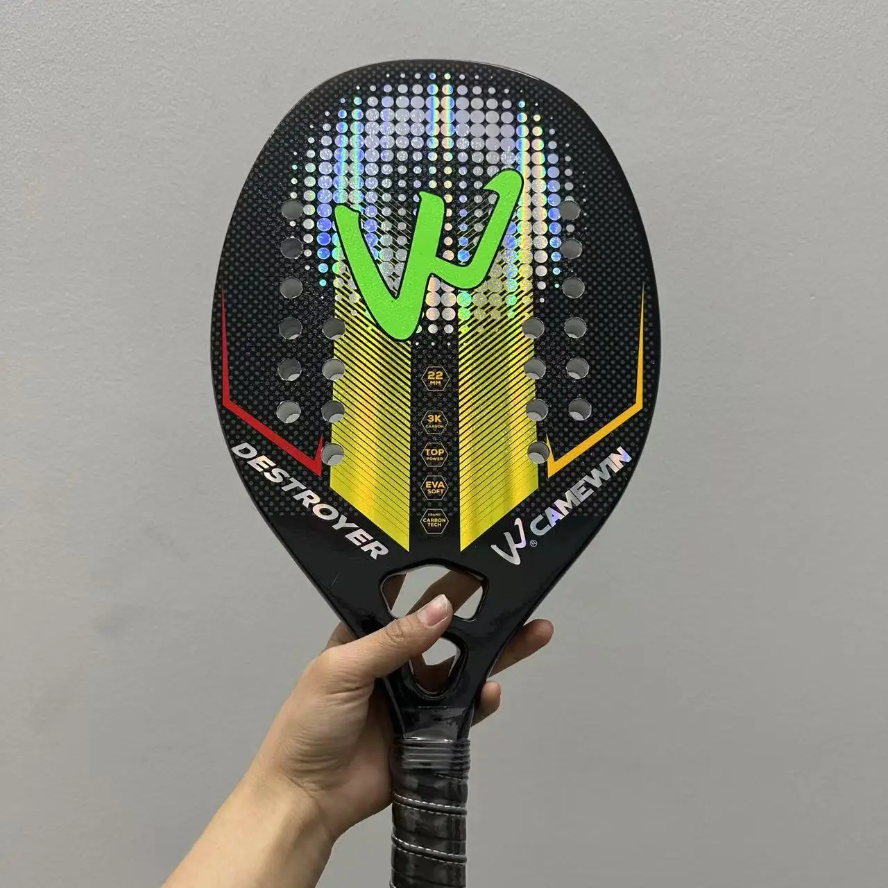 Beach Tennis Rackets 3k 12k 15k 18k Carbon fiber for Outdoor Sports with Bag tennis racket