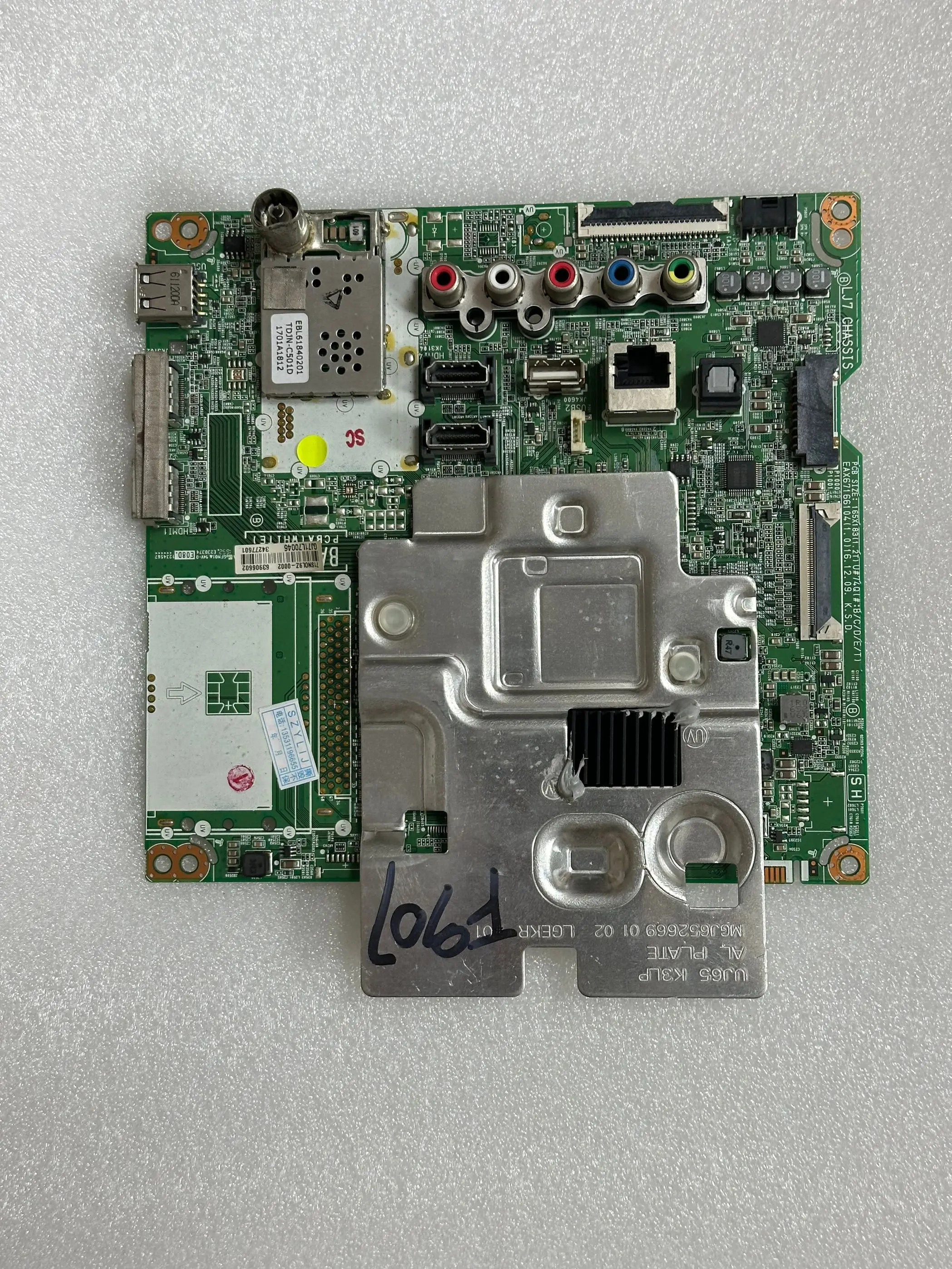 Bom Trabalho para a Tela 65uj6500-cb Eax67166104 10 Lc650ege