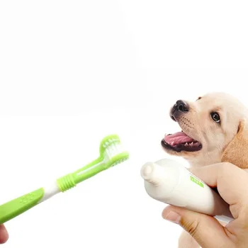 3-Sided Pet Toothbrush for Dogs & Cats - Image 6