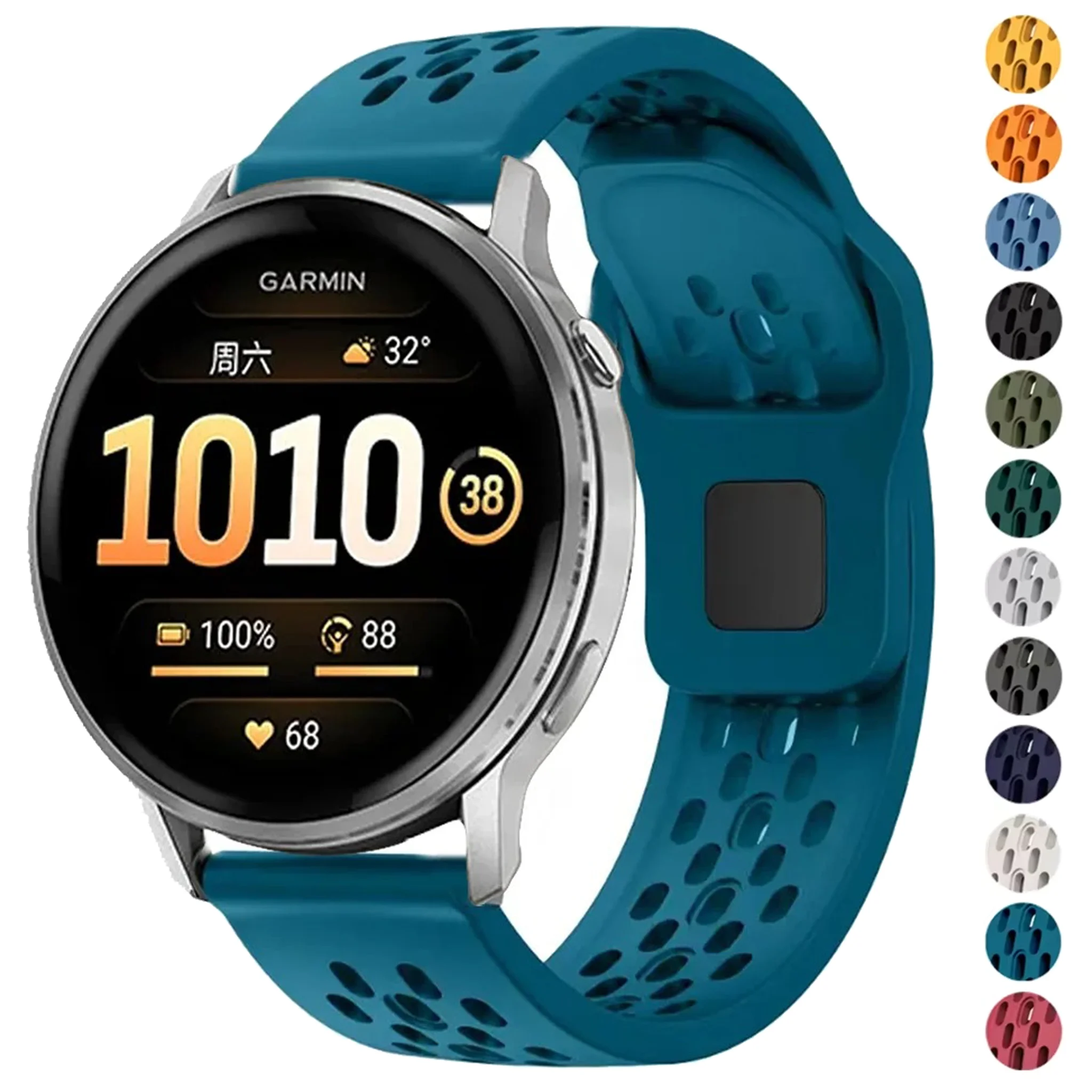 Premium Silicone Watch Strap - Versatile and Stylish Bracelet