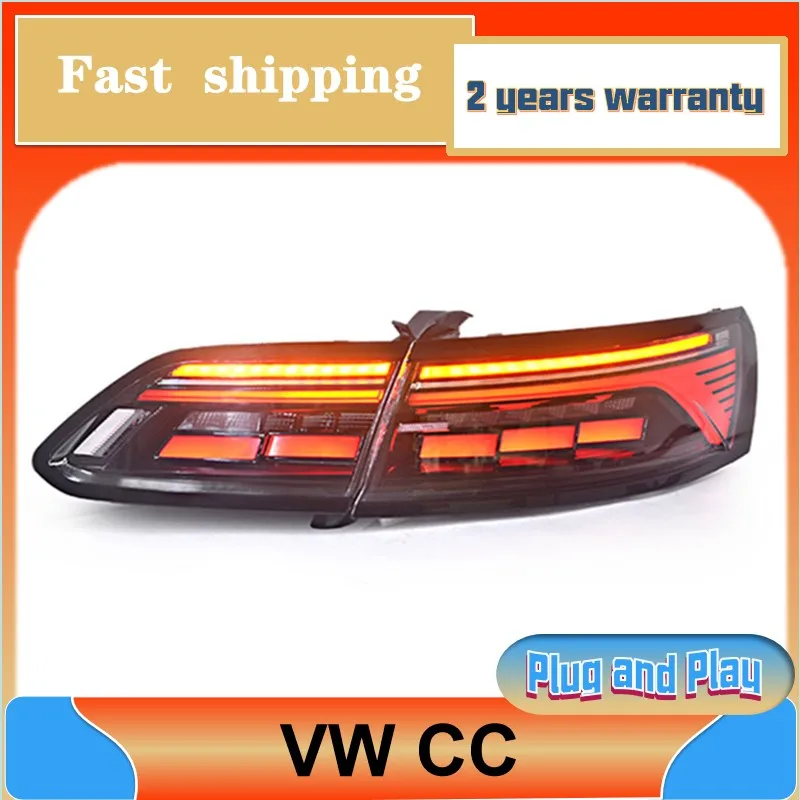 

Car Styling for Volkswagen CC Tail Light 2019-2023 VW CC Taillight Rear DRL Fog Brake Turn Signal Reversing
