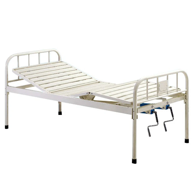 

Hospital Furniture Medical 2 Crank Manual Hospital Bed