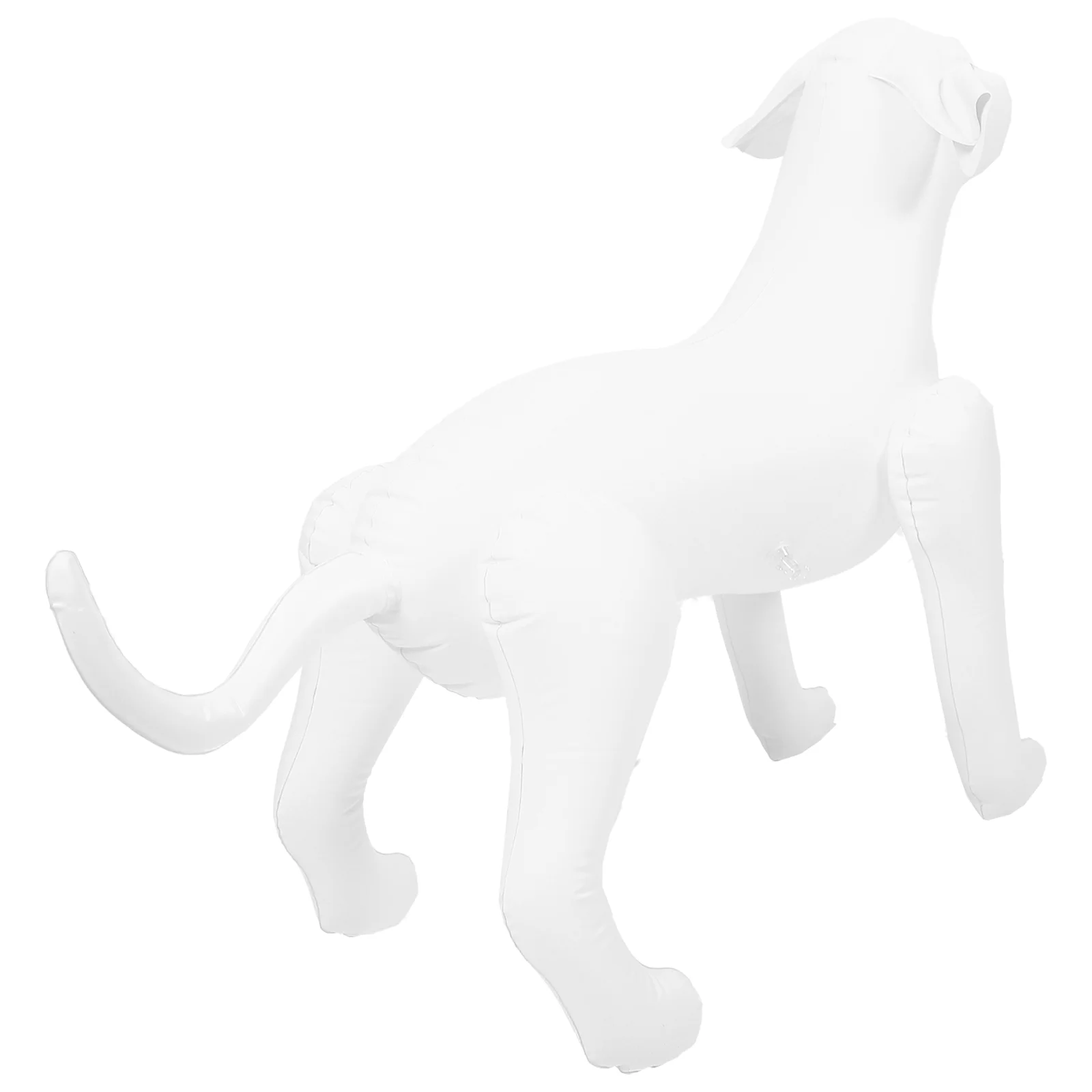 Fiberglass Dog Mannequin, Black