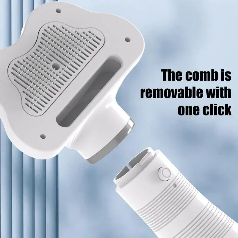 Portable 2-in-1 Dog Hair Dryer Pet Grooming Dryer Brushes Pet Hair Dog Grooming Supplies Three-Speed For All Types Of Dogs