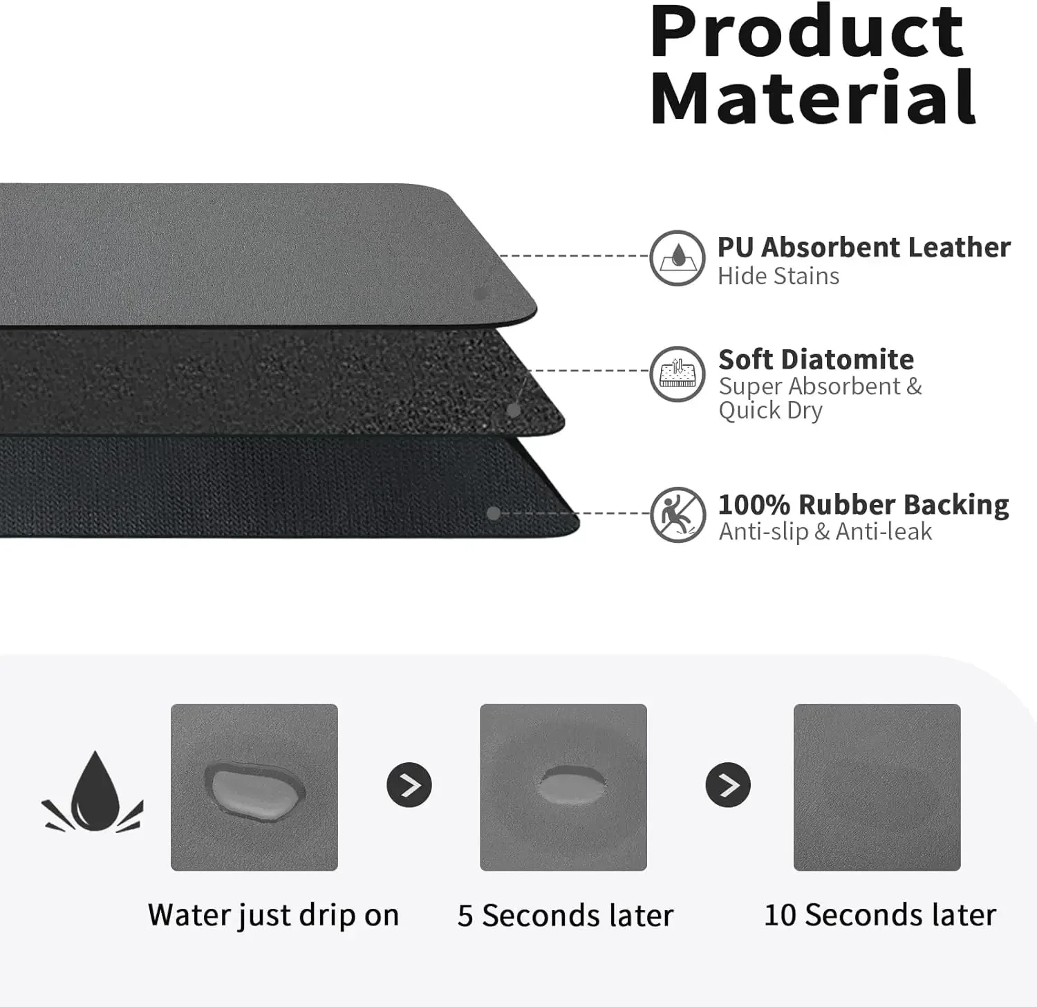 Christmas Absorbent Drying Mat 3