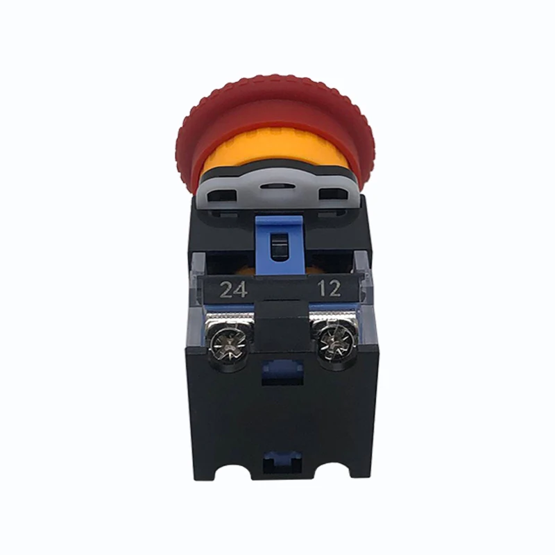Emergency Stop Self-Locking Button Switch Red Green Machine Tool Switch 22mm
