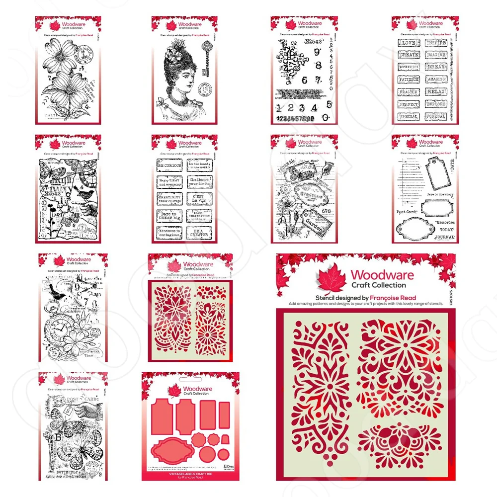 

New Flowers Label Page Cutting Dies Stamps Stencil Scrapbook Diary Decoration Embossing Template DIY Greeting Card Handmade 2023