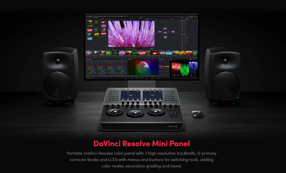 Resolve Micro Panel Davinci Studio Price Blackmagic Design Davinci
