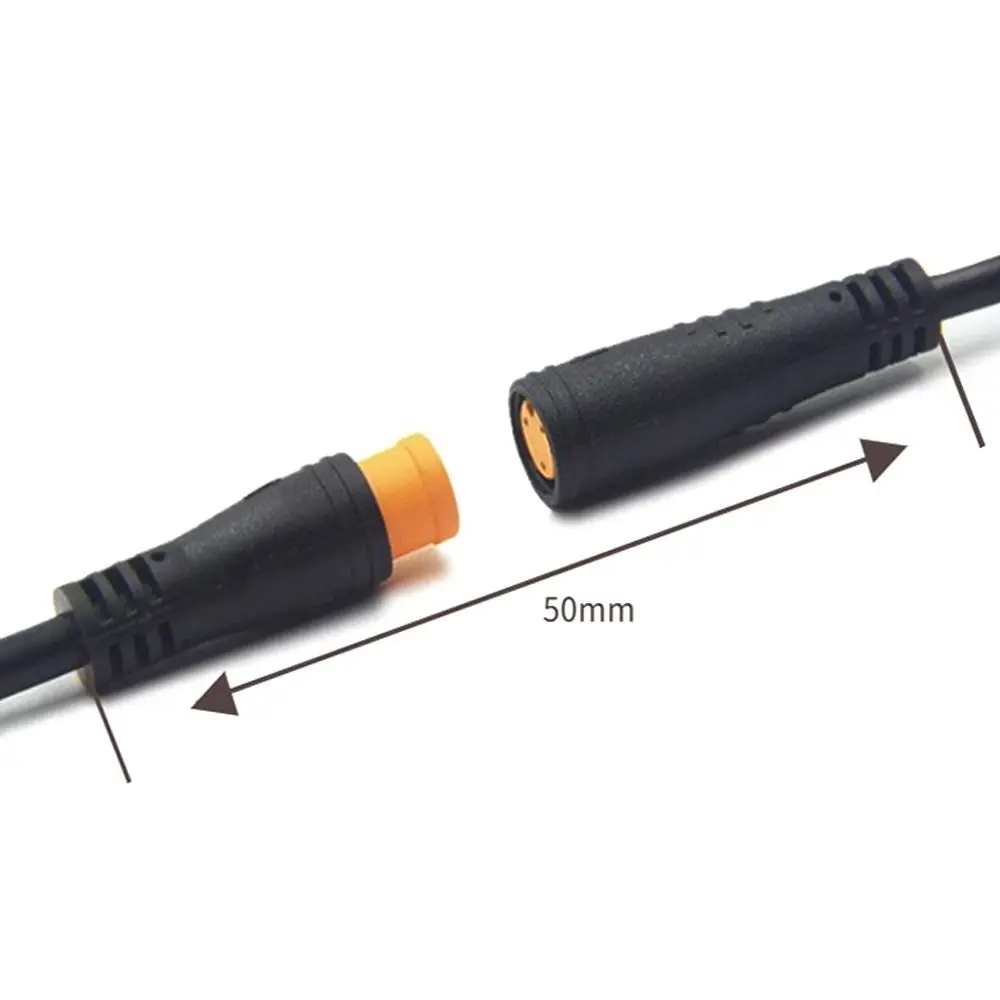 Waterproof Black PVC Ebike Cable Connector Accessories