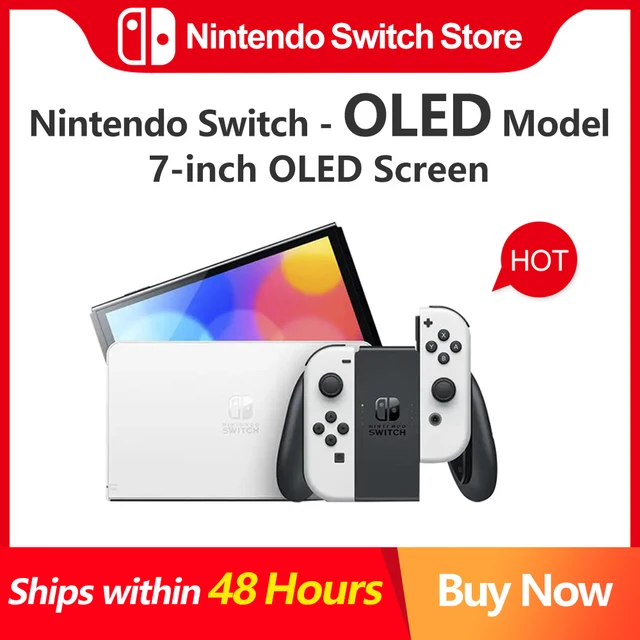 닌텐도 스위치 OLED 게임 콘솔: 풍부한 게임 경험과 다양한 기능을 담은 최신 모델