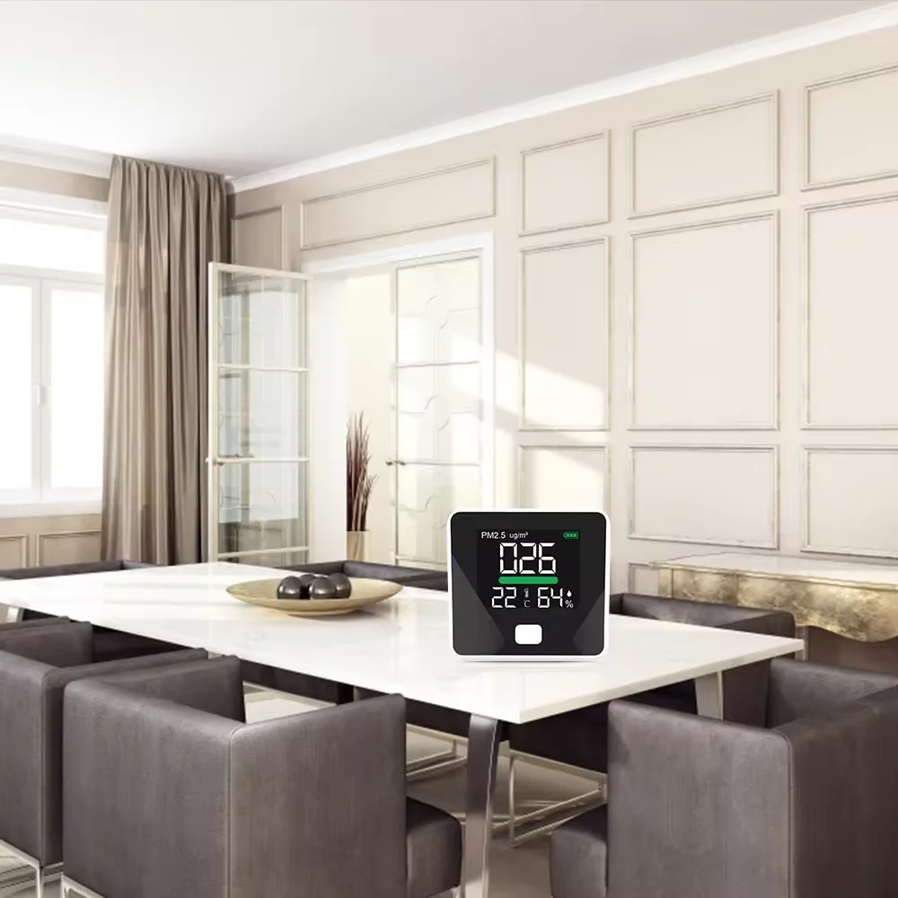 Description Picture 6 of itemDM103B Tuya WiFi PM2.5 Air Quality Monitor Portable Mini Digital Gas Detector Temperature Humidity Sensor PM 2.5 Analyzers Meter