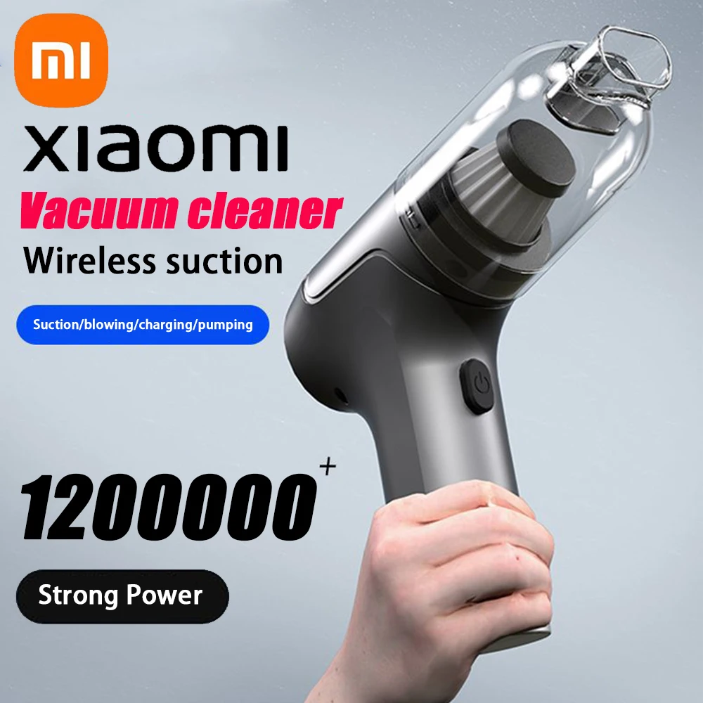 

Портативный беспроводной ручной мини-пылесос Xiaomi, 120000 Па
