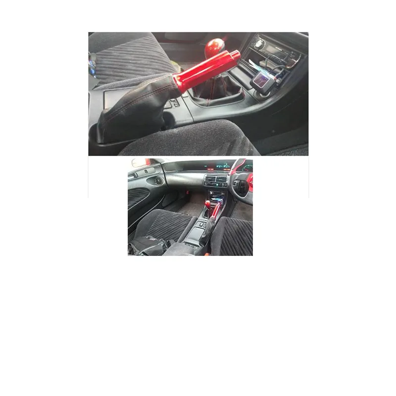 Metal Auto Car Handle Hand Brake Sleeve Anti-slip Handbrake Hand Protector Cover 1PCS