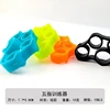 2pcs Silicone Five-Finger Training Hand Expanders Exerciser Wrist Stretcher Finger Gripper Expander Strength Rehabilitation 6