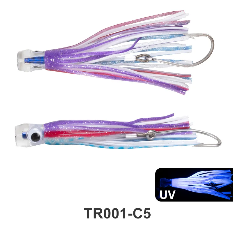 Lot De 10 Leurres Souples Calmars – Pêche En Mer Et Traîne – Couleurs Multicolores – 10 Cm
