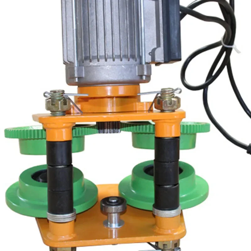 1 Ton Miniature Electric Hoist Sports Car Four Wheels Crane Factories Pier Warehouse Lifting Equipment Manual I-Beam Power Tools