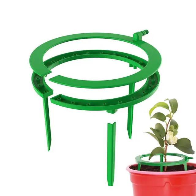 Hydro Halo Water Ring Multi Outlet Drip Irrigation Ring Sturdy Water Ring For Watering Plants Ideal Water Distribution