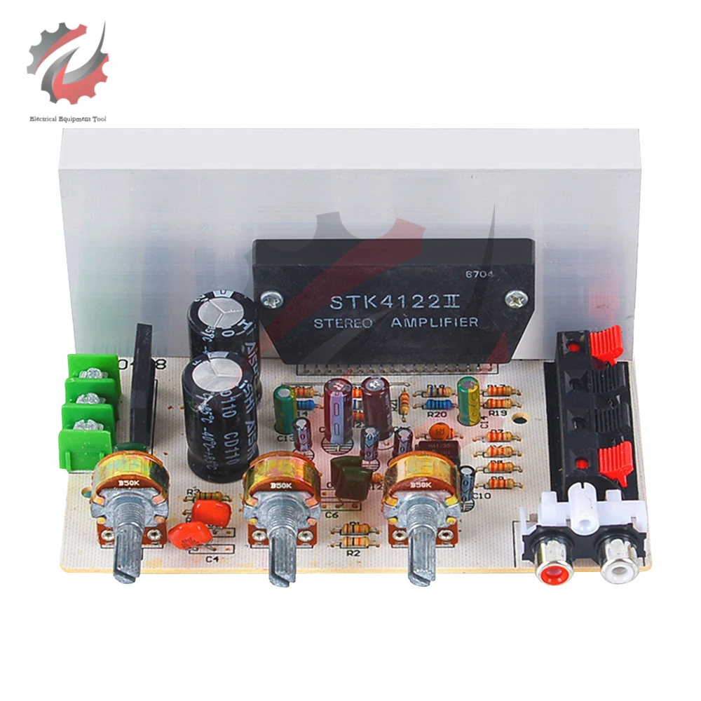 

2.0 Channel Subwoofer Amplifier Board 50W+50W Power Amplifier Board High Power Volume Potentiometer Power Amplifier Module