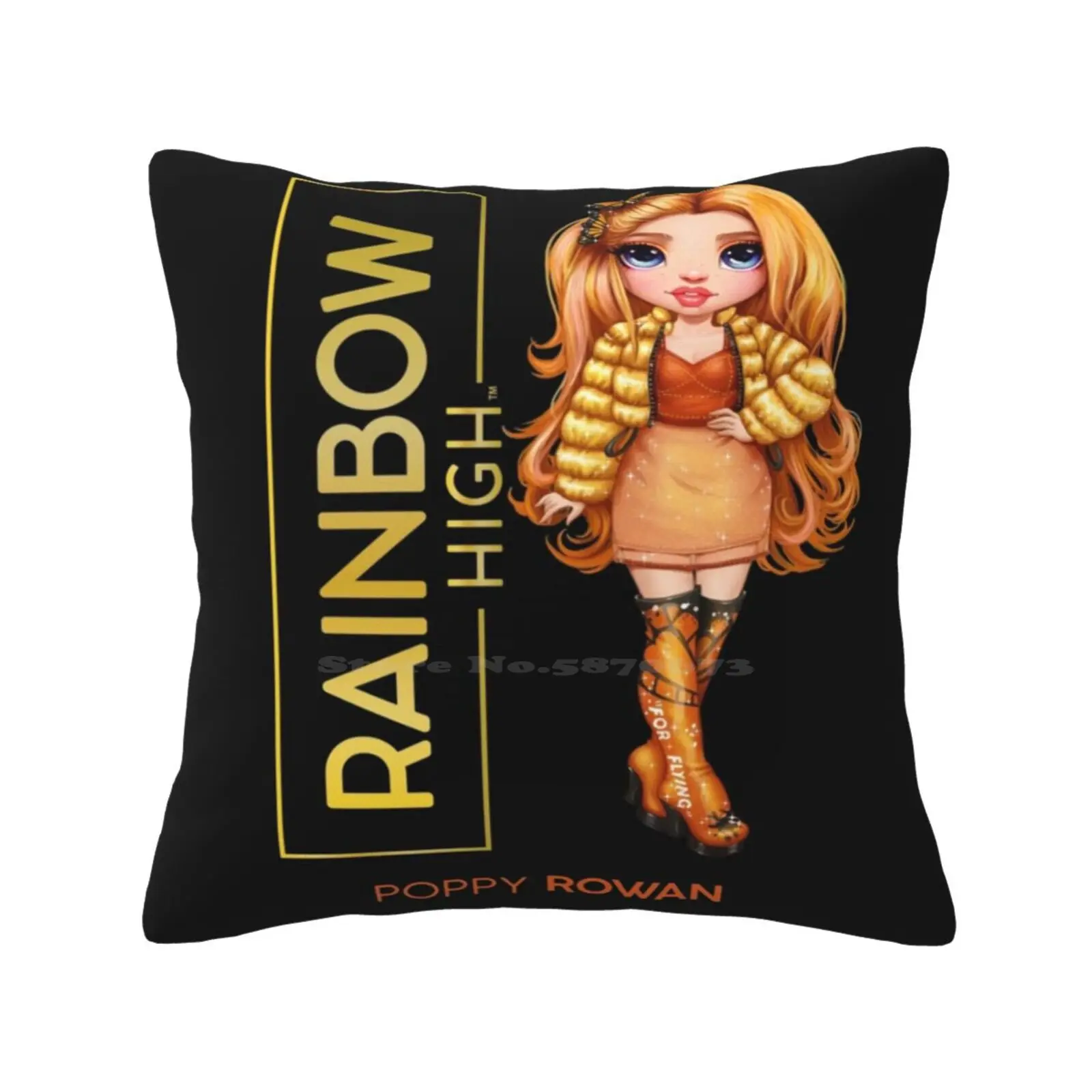 Rainbowhigh Poppy Rowan Fashion Sofa Throw Pillow Cover Federa Rainbow High Fashion Dolls Sorpresa Unboxing Girls Toys Mga