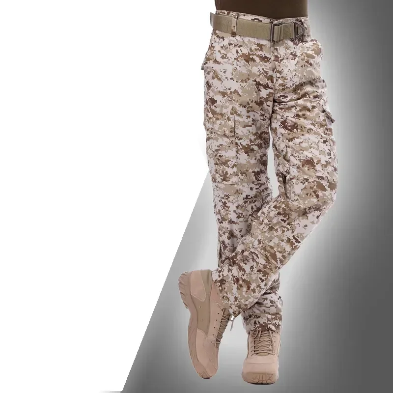 

Quality Ripstop Black Color Camo Pants Hunting Tactical Uniform Style Desert Military Wholesale High