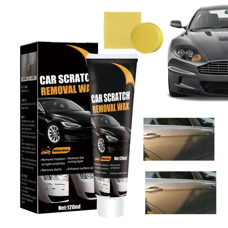 

Scratch And Swirl Remover Repair And Renew Your Car With High-Gloss Shine Wax Swirl Correction Wax Sealant Protection Auto
