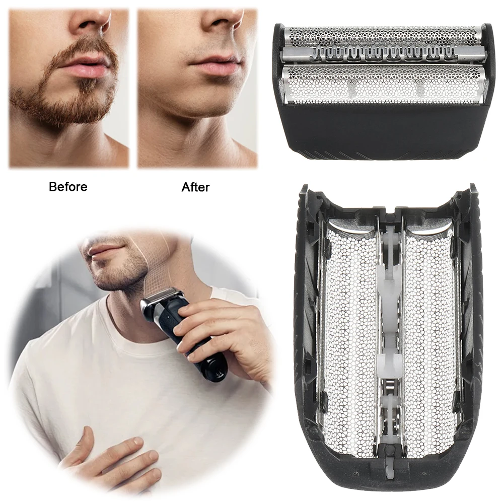 Replacement Head Set for Braun 30B Shaver Foil & Cutter Blade Electric Shavers Bathroom Products Shavers Kits for Braun 30B razor shaver razor parts shaver replacement head