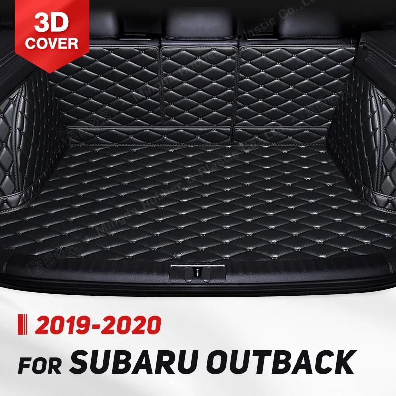 

Автомобильный коврик для багажника с полным покрытием для SUBARU OUTBACK 2019-2020, автомобильный коврик для багажника, подкладка для груза, защитные аксессуары для интерьера