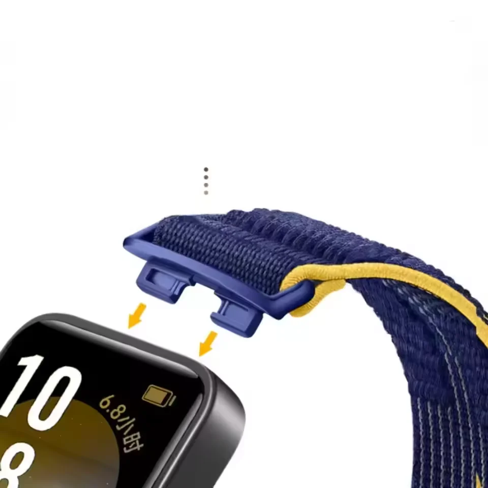 الرياضة النايلون حلقة سوار لهواوي الفرقة 10/9/8 حز...