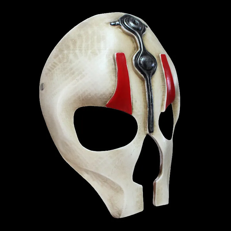 Game Darksiders Wrath of War Cosplay Death Mask Halloween Carnival Party Unisex Resin Mask Masquerade Accessories Prop