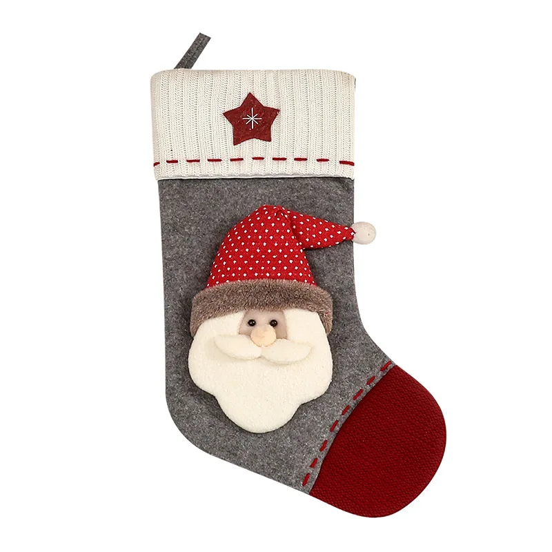 thumbnail image 1 of Adornos navideños con escenas de calcetines y bolsas de dulces, colgante de árbol de Navidad, alce, muñeco de nieve, regalo para niños, suministros de decoración, novedad de 2024, 1 of 5