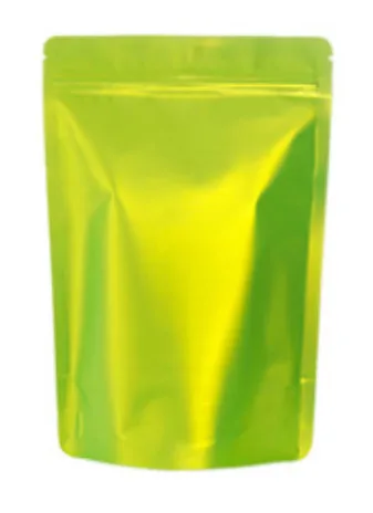thumbnail image 1 of 100 Uds. Bolsa de embalaje Ziplock de papel de aluminio mate de pie bolsas gruesas de regalo para café, Chocolate, merienda, té, dulces, azúcar, Benas Beaf, 1 of 5