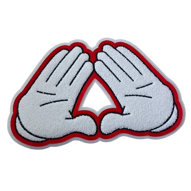 Panneau à main, en Chenille Delta Sigma Theta Sorority, patchs de fer sur  serviettes pour vêtements - AliExpress