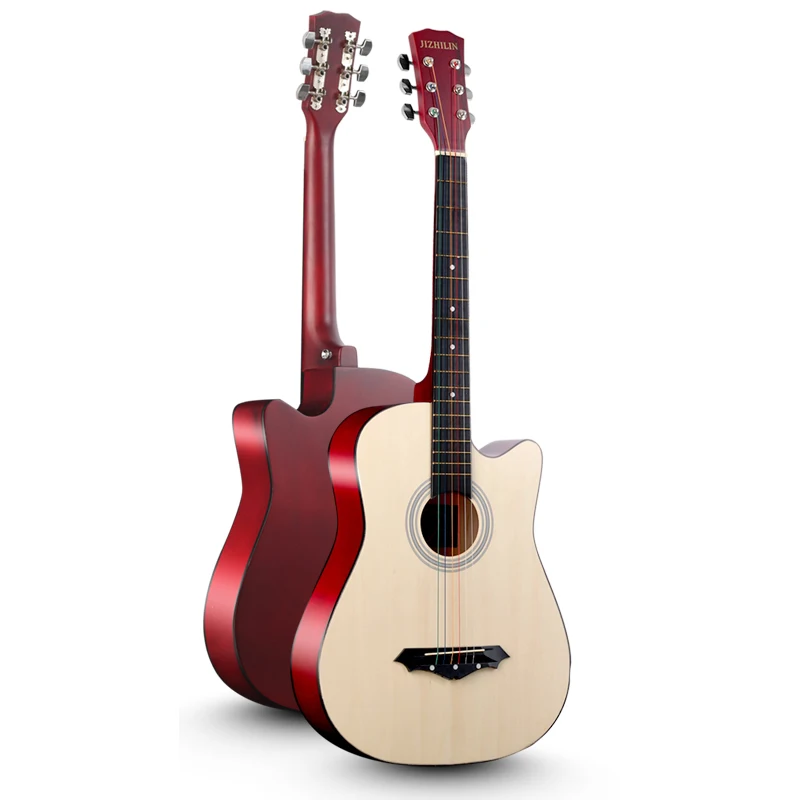 Capteur de cordes de guitare pour débutants, basse espagnole  professionnelle, guitare classique personnalisée de voyage, Instruments  OA50JT - AliExpress