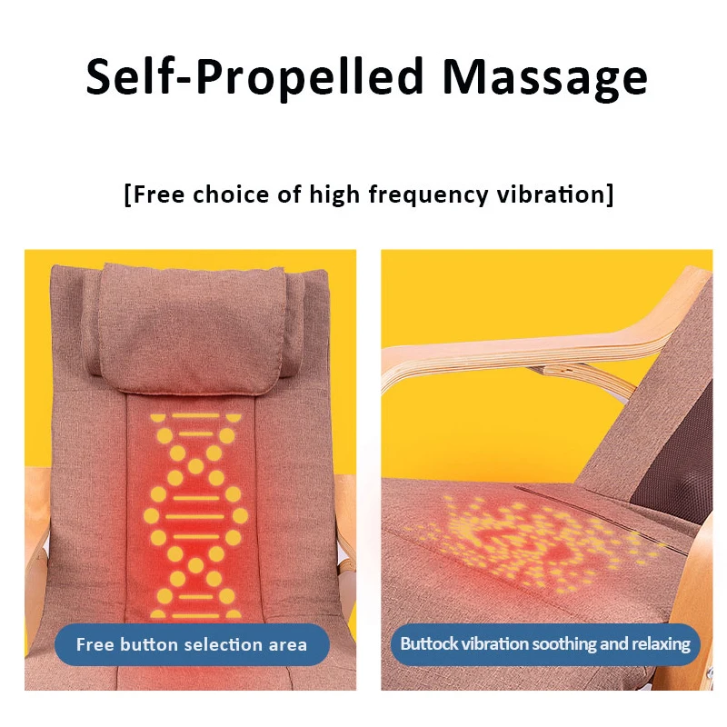 Electric Leisure Reclining Home and Office Small Chair Massager Comfortable Rocking Home 3