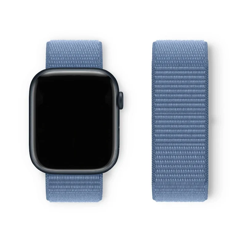 thumbnail image 1 of Correa de nailon para Apple Watch Ultra-2 de 49 mm, 44 mm, 40 mm, 45 mm y 41 mm, pulsera Sport Pride, correa para iWatch Series 9, 8, SE, 7, 6, 5, 4 y 3, 1 of 5