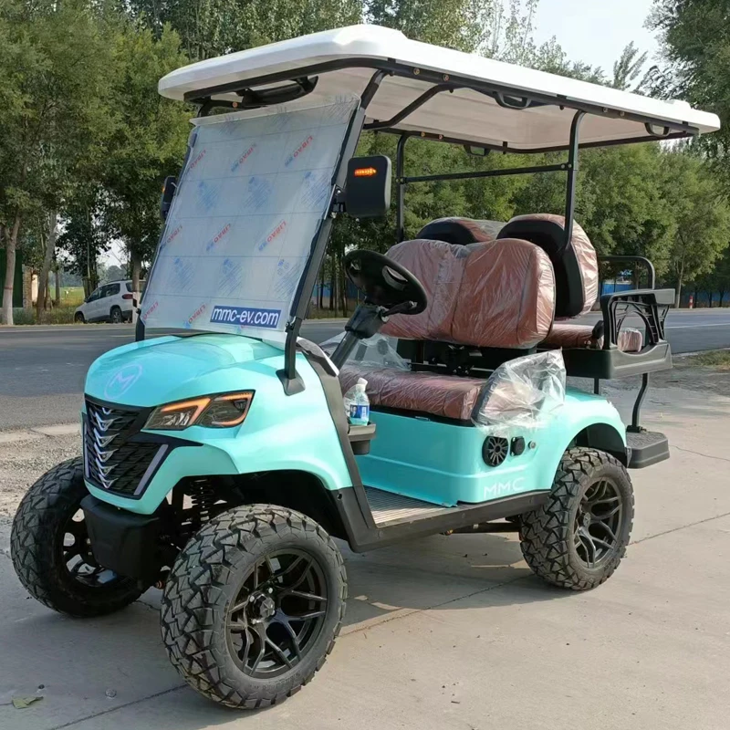 New Design MMC High Quality Low Speed Off Road 72v Electric Golf Car Golf Cart with CE DOT