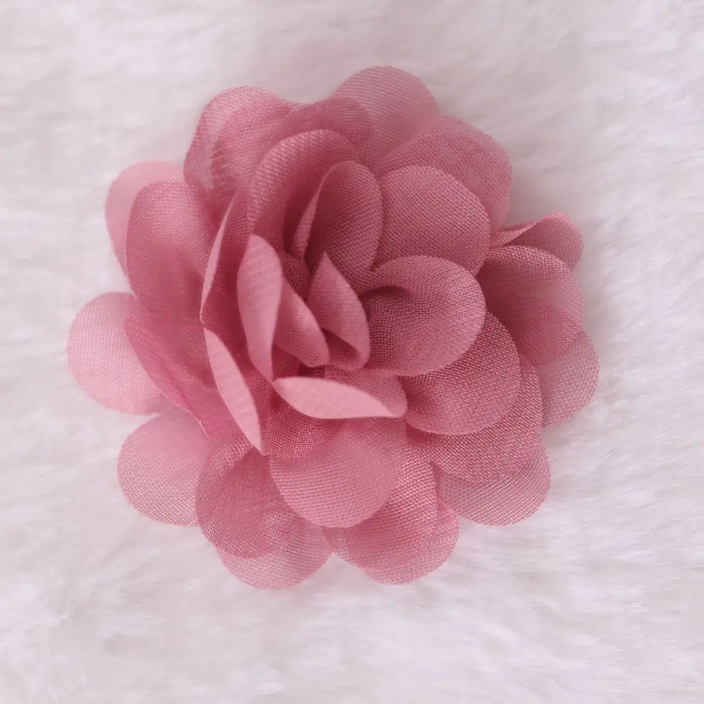 Mini satijnen bloemen voor haarbanden bruiloft en diy decor_voghion.com