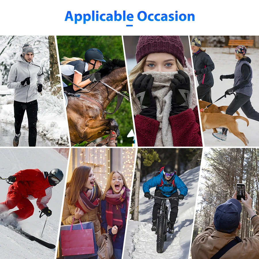 Outdoor Sports Cycling Gloves Touch Screen