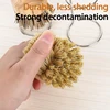Wooden Dish Brush with Natural Sisal and Coconut, Durable Portable Kitchen Cleaning Brush, Eco Friendly Zero Waste QJS001 6