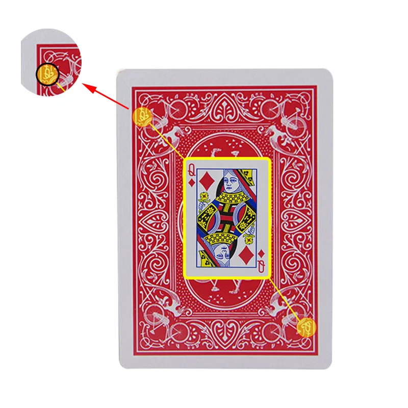 Secret Marked Poker Cards See Through Playing Cards Magic Simple But Unexpected Magic Tricks playing cards