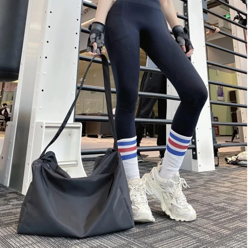 High Quality Shoulder Bag for Women Large Capacity Sport Bag School Student Bookbags Handbags Casual Gym Pack Hobo Tote