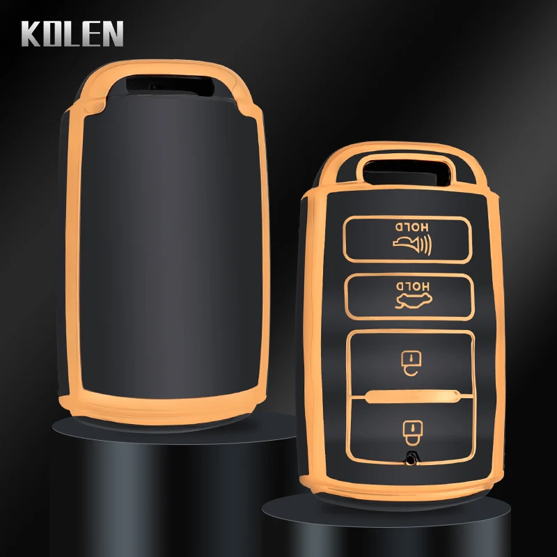 4 Button TPU Car Remote Key Case Cover For KIA Cadenza K7 K-04 Series K9  Sorento K900 Protector Keyless Fob Keychain Accessories - AliExpress