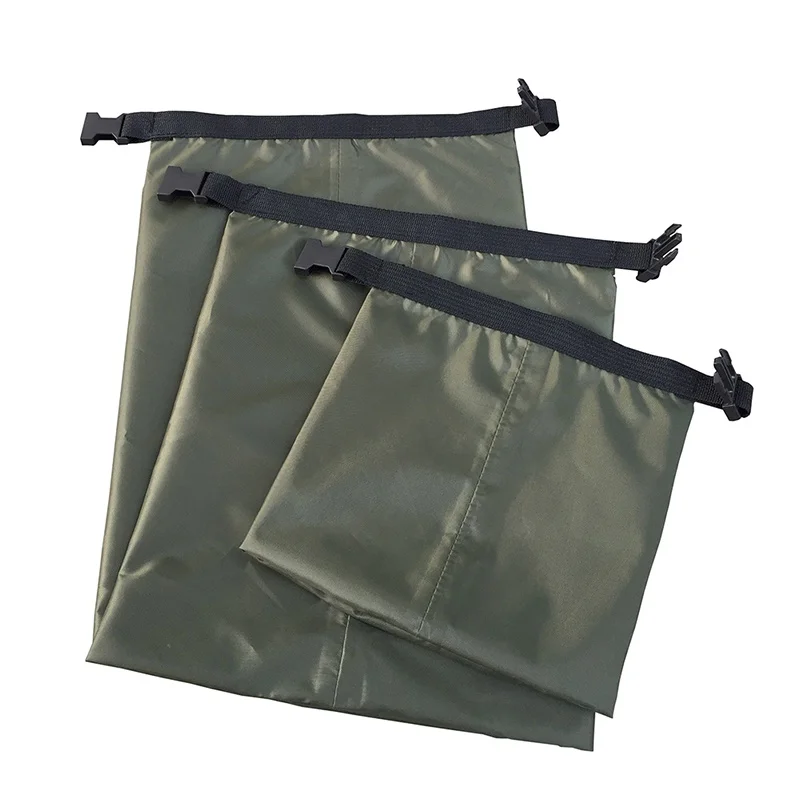 3Pcs/Set Multifunctional Lightweight Drifting Bag Dry Bag Waterproof Bag 30D Nylon Waterproof Bags 1.5L 2.5L 3.5L 3