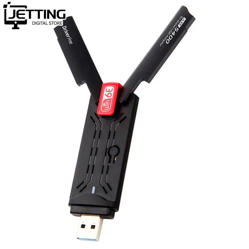 

USB-адаптер Wifi6E, 5400 Мбит/с, 2,4 ГГц, 6 ГГц, USB 3,0, Wi-Fi 6