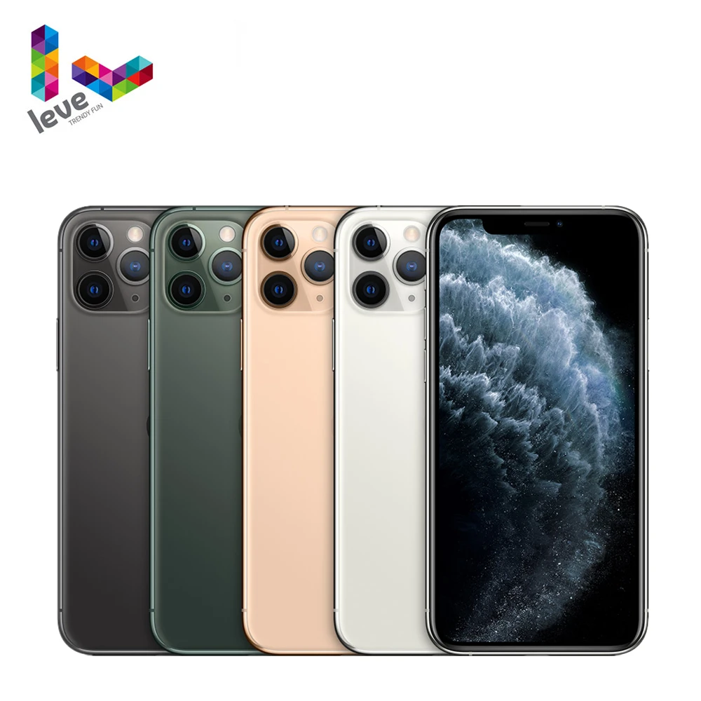 

Оригинальный iOS Apple iPhone 11 Pro мобильный телефон 5,8 дюйма A13 Bionic 4 Гб ОЗУ 64 Гб/256 Гб ПЗУ шестиядерный 3 камеры NFC 4G LTE мобильный телефон